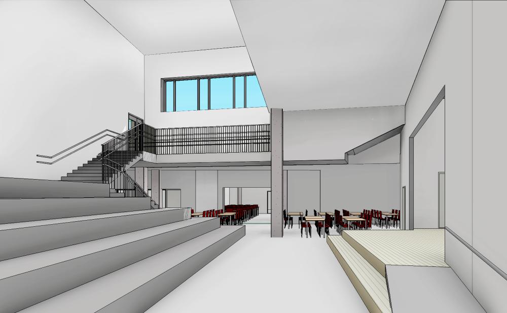 Bild på kreativitetscenter, insidan